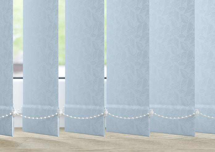 Flourish, Blue River - Vertical Blind Slats - Image 3